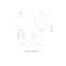 Z-Lite Laurent Outdoor Wall, 1-Light, 12 In.W x 13 In.L x 22.5 In.H, Black/Opal 597B-BK - alternate 7
